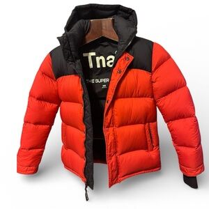 Tna Red and Black women's Puffer Jacketsize XXS in good condition